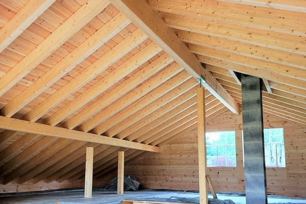 Wohnblockhaus mit Aufdachdämmung - Galerie  