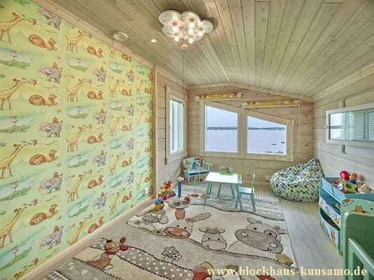 Baby-Zimmer im Blockhaus: Ihr Massivholzhaus in bester Qualität 