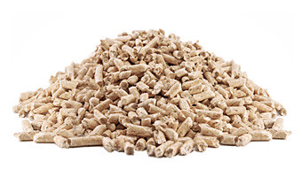 Holzpellets Haufen - © KWB Heizung