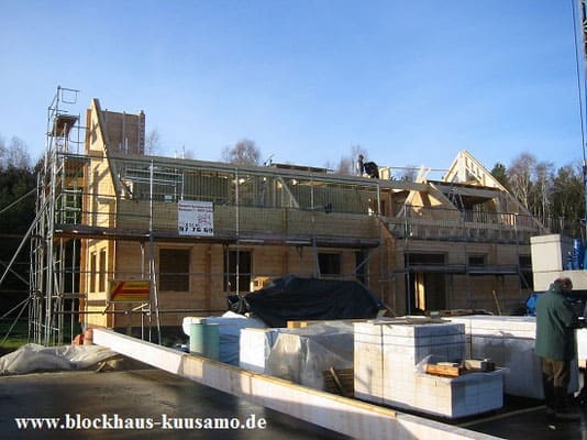 Blockhausbau - Bllockhäuser bauen - Bausatzhaus - Holzhaus kaufen - schlüsselfertig