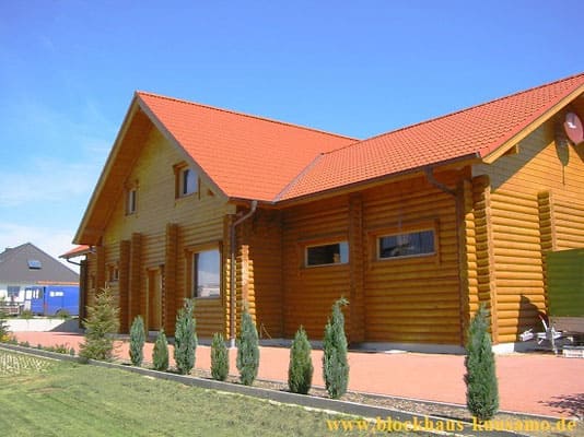 Blockbohlenhaus