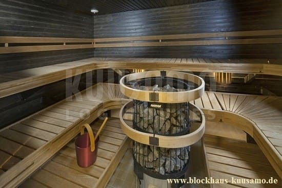 Wellness im Blockhaushotel - Blockhaus - Sauna - Wellness - Einfamilienhaus - Wohnhaus - Holzhaus
