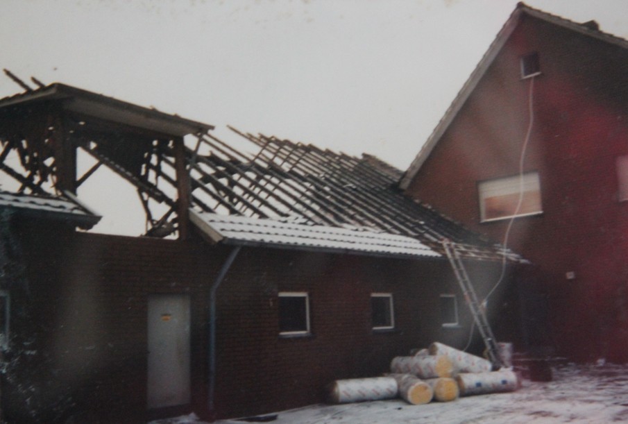 Großbrand Hof Finke 05.02.1991