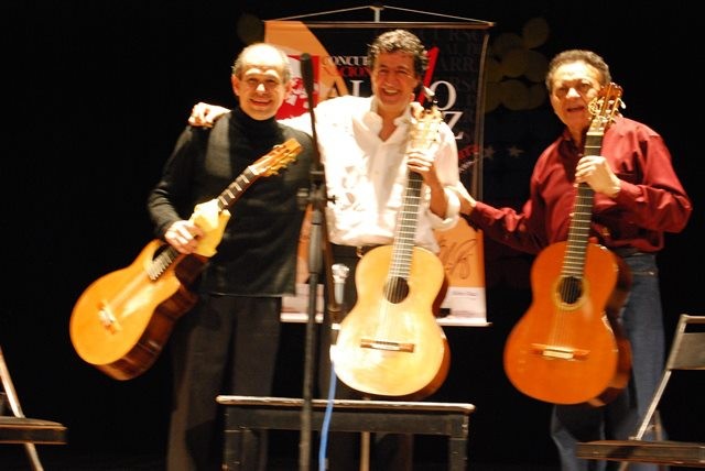 Lorenzo Camejo,Senio Diaz y Alvaro Alvarez