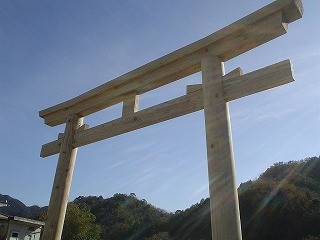 高耐久木製鳥居