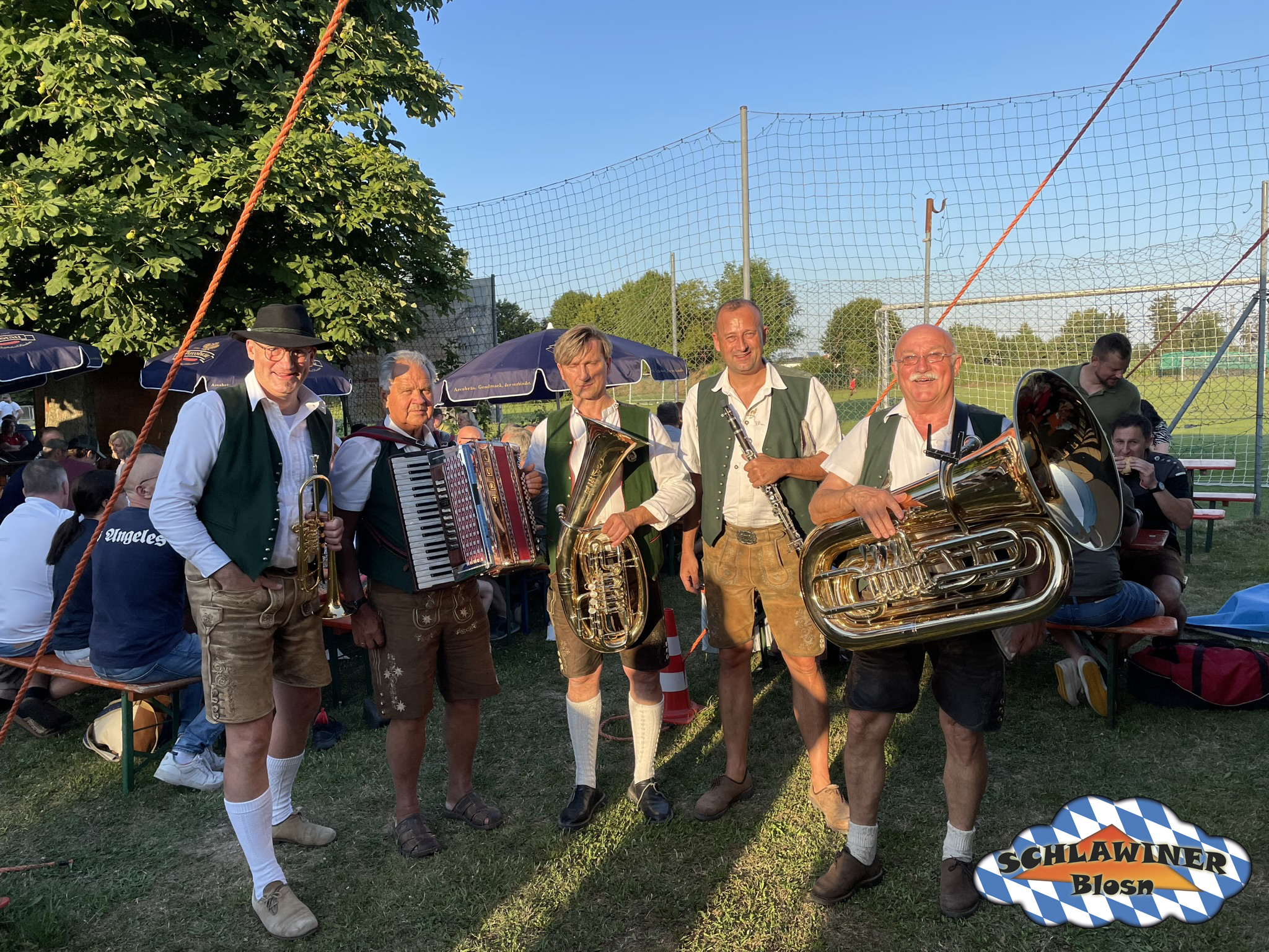 Die Musi spuit am Fischerfest in Alburg