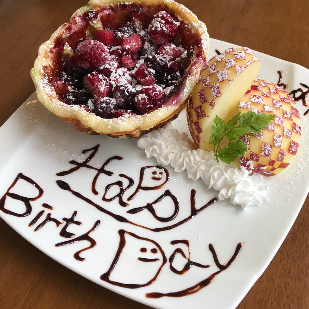 BirthDayプレート(要予約)