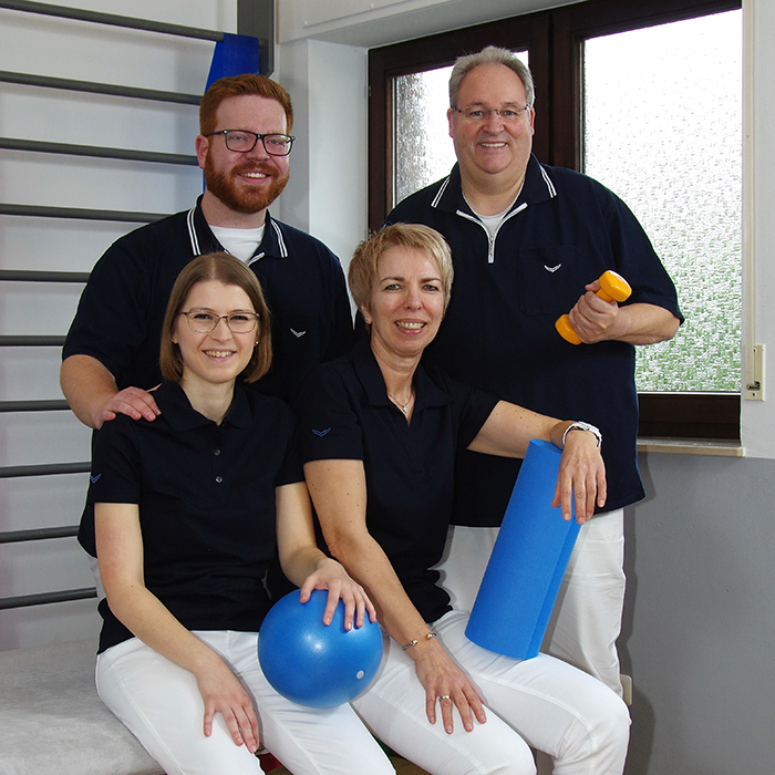 Team der Physiotherapiepraxis Schoenen in Langerwehe-Schlich