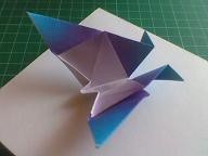 Schmetterling/Faltarbeit:Origami-Micha