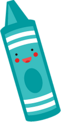 crayon - fourniture scolaire - éducation - smiley émoticône émoji cartoon clipart illustration - artémotic