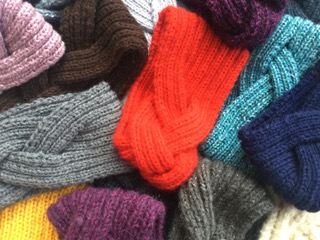 Wi 119w - Stirnband gestrickt Neuste Mode 2021