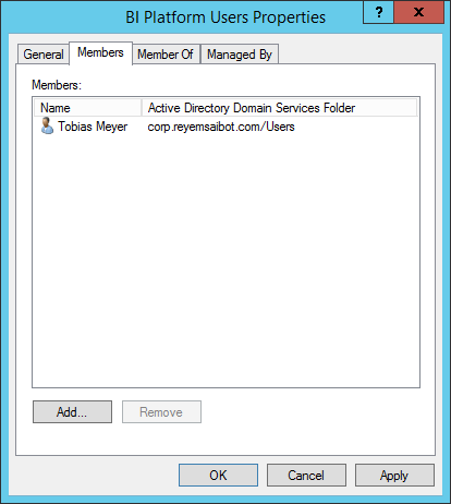 Active Directory add user to group