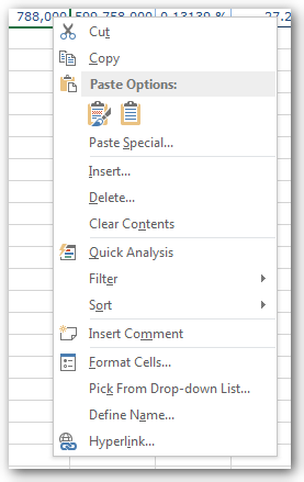 SAP Analysis for Office: Parameter False