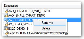 SAP Analysis for Office Contextmenu