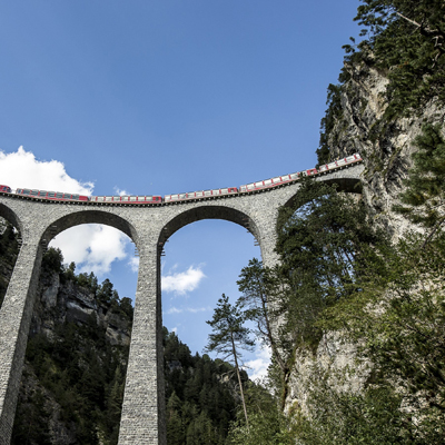 Albula Line - Landwasser Viaduct UNESCO