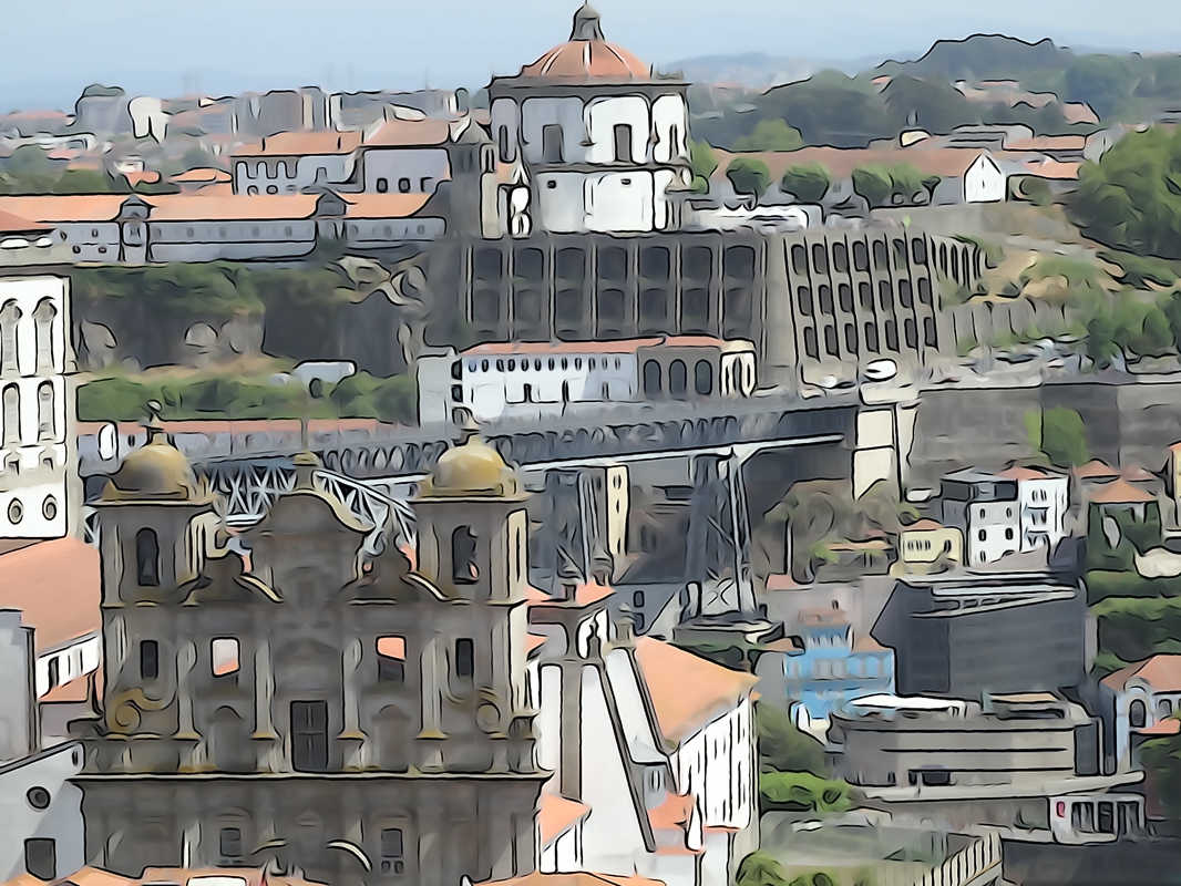 Porto vu des toits