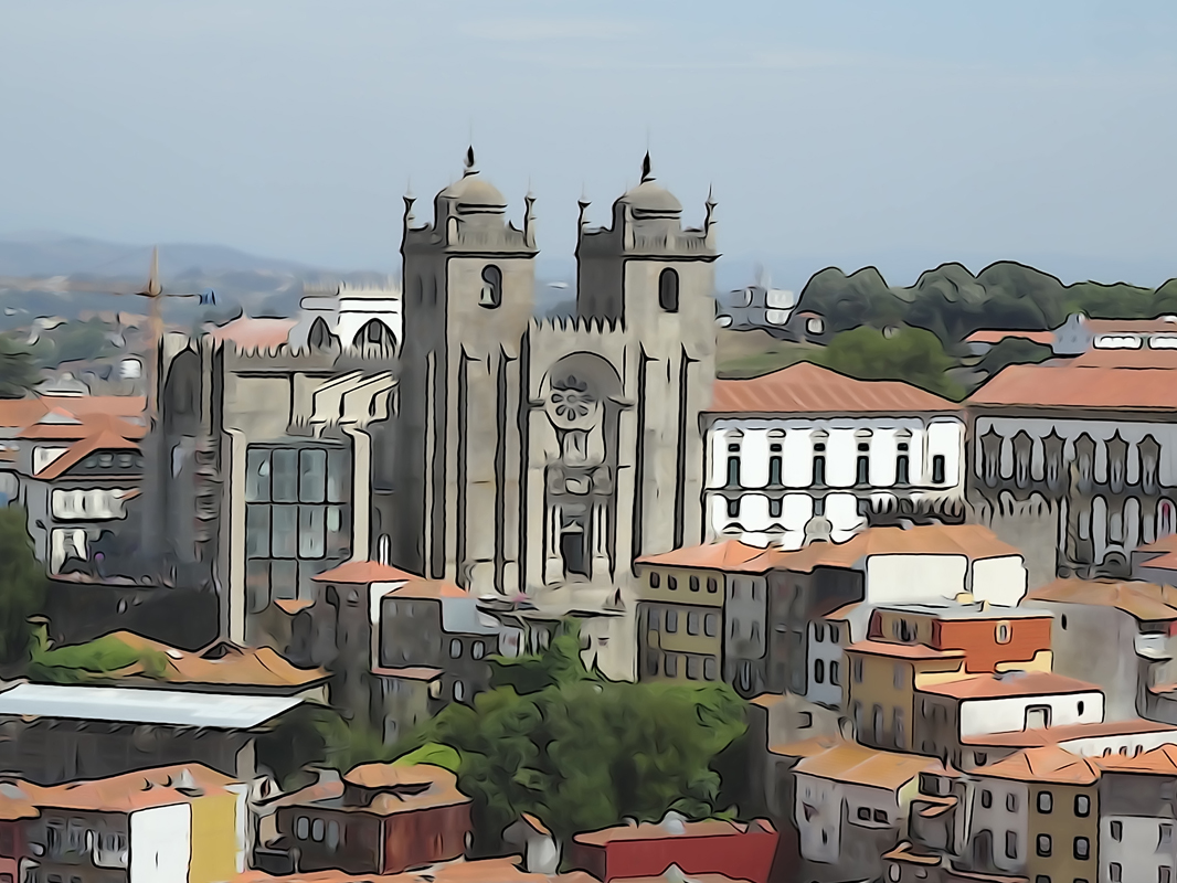 Porto vu des toits