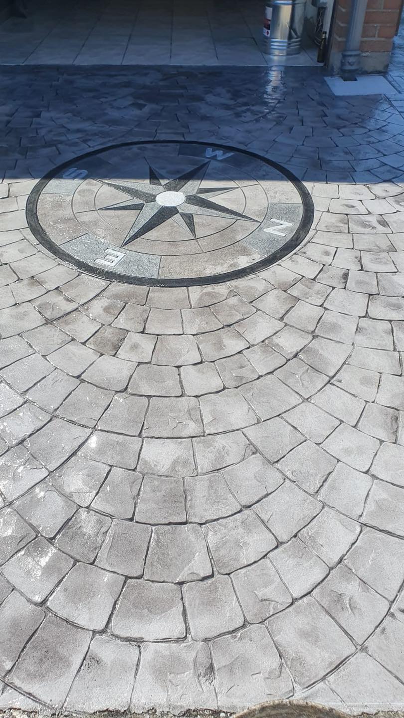 Béton imprimé à Bordeaux et ses alentours - BetoSysteme Decor 06 42 56 87 60 