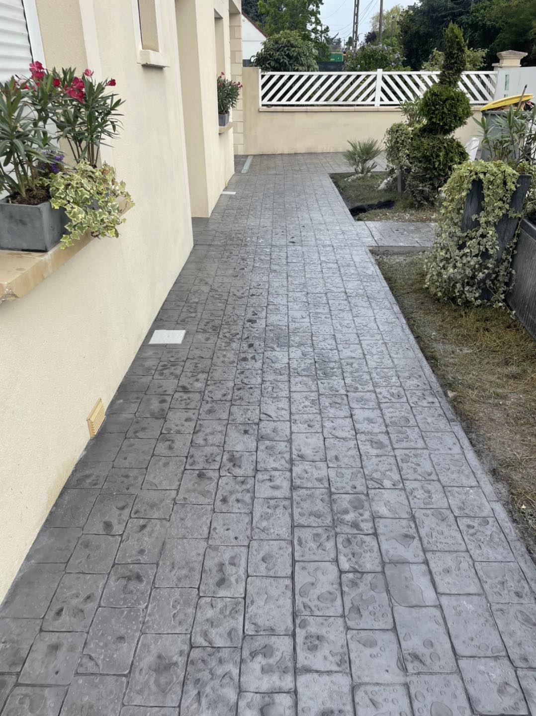 Béton imprimé et béton décoratif à   Gournay-sur-Marne (93) – BetoSysteme Décor – 0642568760