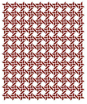 Cannage 15 x 17,5 cm