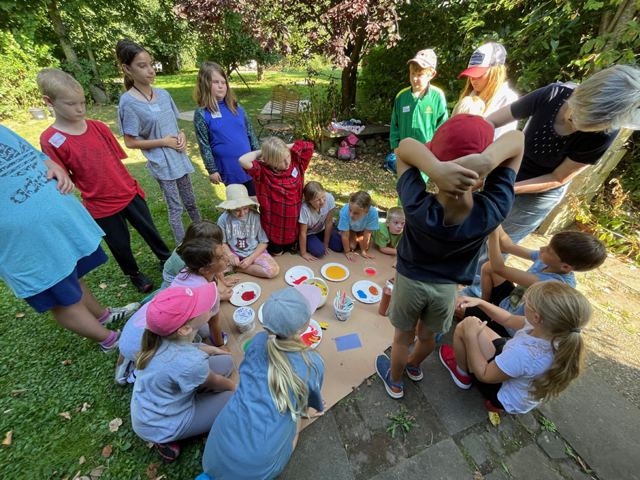 Kunstgriff macht Schule: Besuch der 3. und 4. Klasse der GS Neuenkirchen