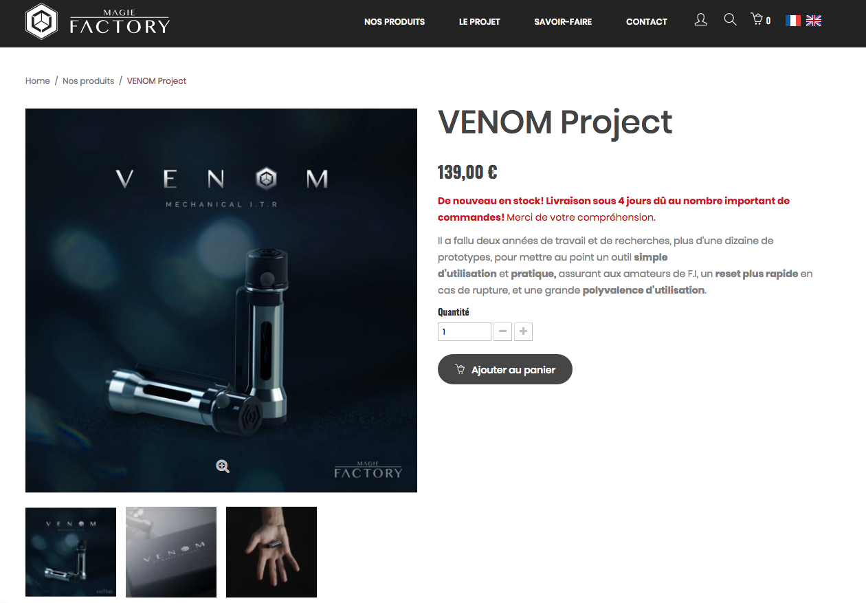 Venom / ヴェノム（デュアル リール：二対連動型） - MAGICA-マギカ-