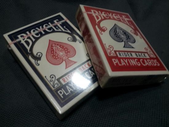 [絶版 新品未使用]復刻版バイスクル ビンテージバック赤青各1個 絶版 新品未使用]復刻版バイスクル ビンテージバック赤青各1個 絶版