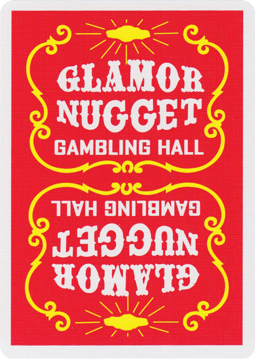Glamor Nugget Casino Playing Cards 1960 / グラマーナゲット