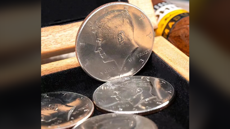 バーバーハーフダラーシェルセット【手品、マジック】