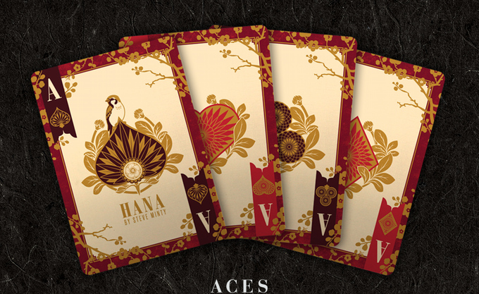 HANA Playing Cards ゴールド シルバー HANA Playing Cards ゴールド