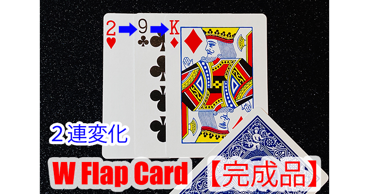 完成品】W Flap Card / ダブル フラップカード（数字札＆絵札