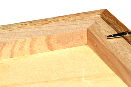 B2サイズ ナラ無垢材のポスターフレーム（額縁）細め15mm巾