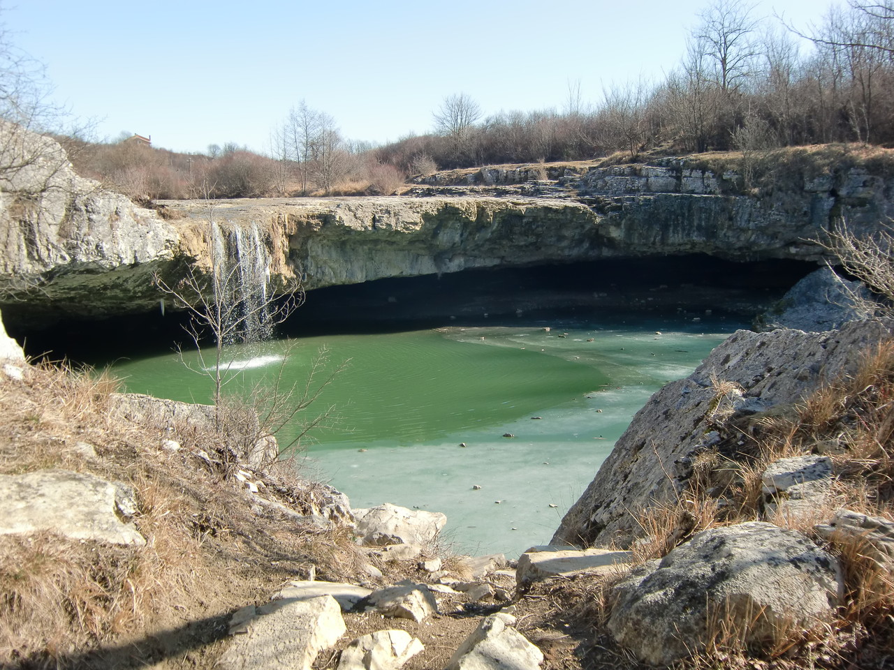 Wasserfall bei Pazin