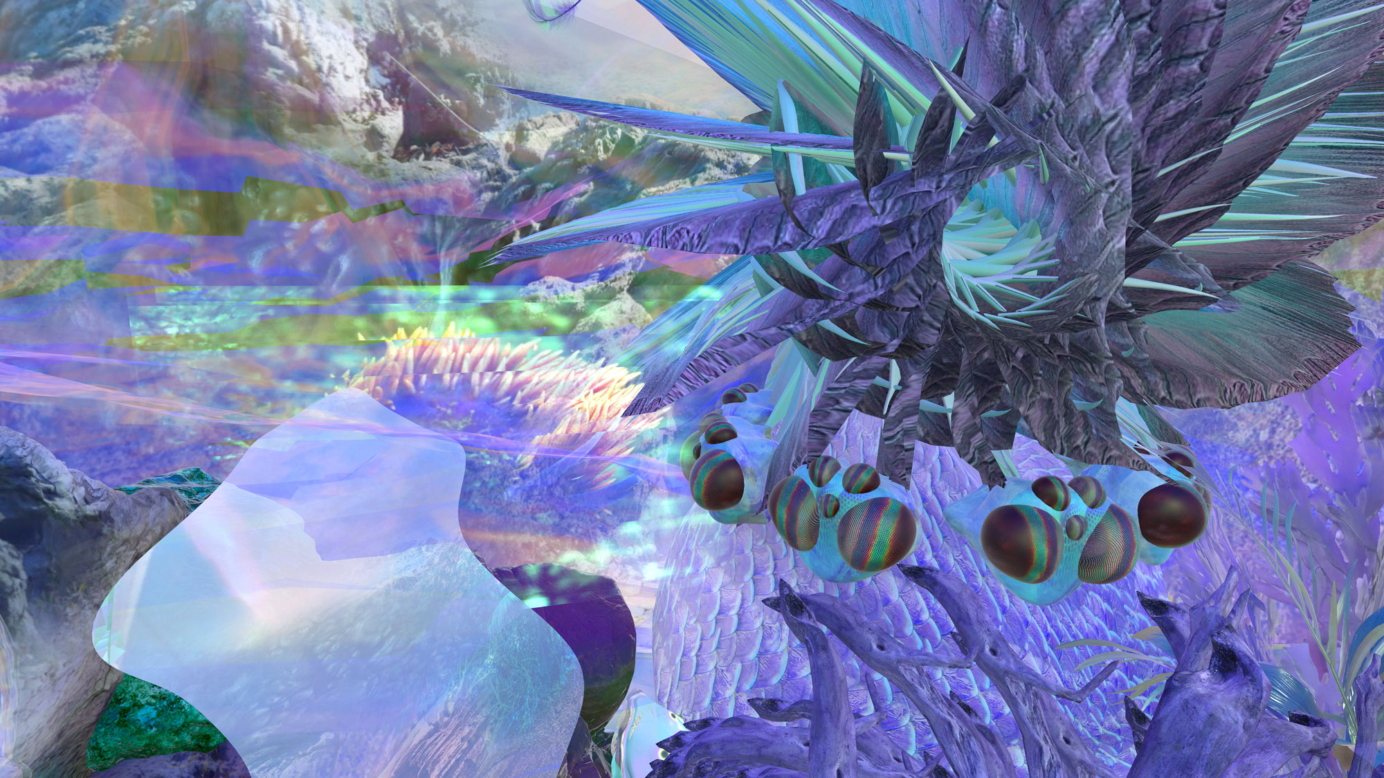  Marie-Eve Levasseur, Le corps-glitch (multitudes), 2022