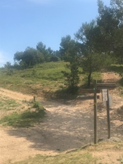 5-Nous y voilà, je me cale sur l'itinéraire du Blond, au fameux croisement de la Bastide du Juge