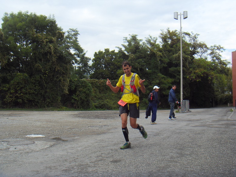 31-Un peu avant 15h, Jean-François  est à 1km de l'arrivée