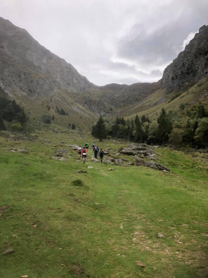 5-On attaque la montée au Lac Bleu, je commence à souffrir