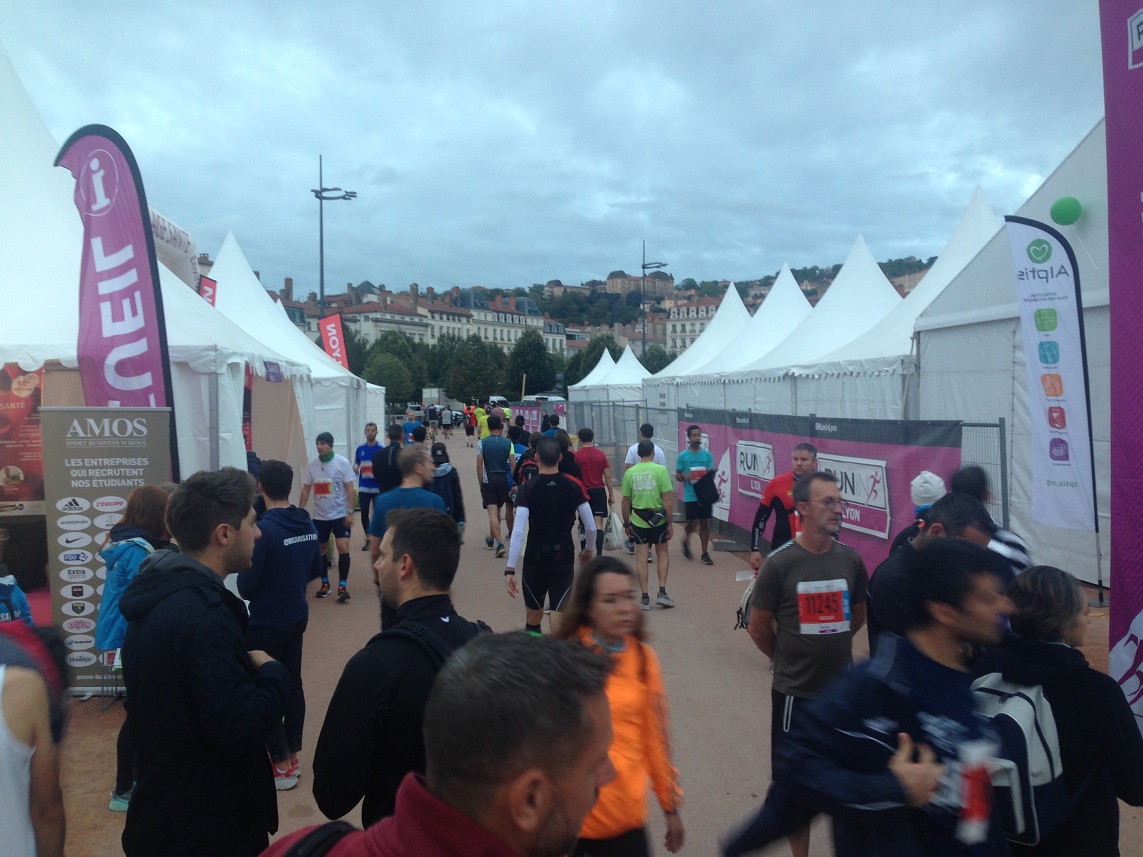 2-Le village marathon place Bellecour