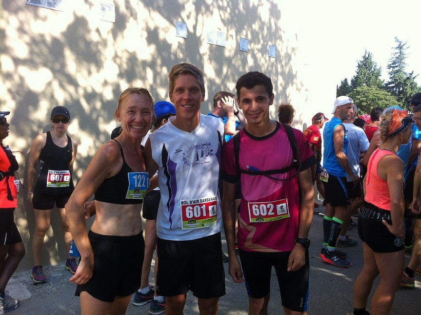 3-Agnès, Camille et Steph' encore frais avant la course