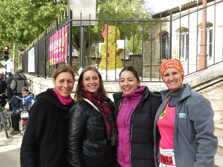 11-Les filles, au 21km, attendent leur tour pour se lancer