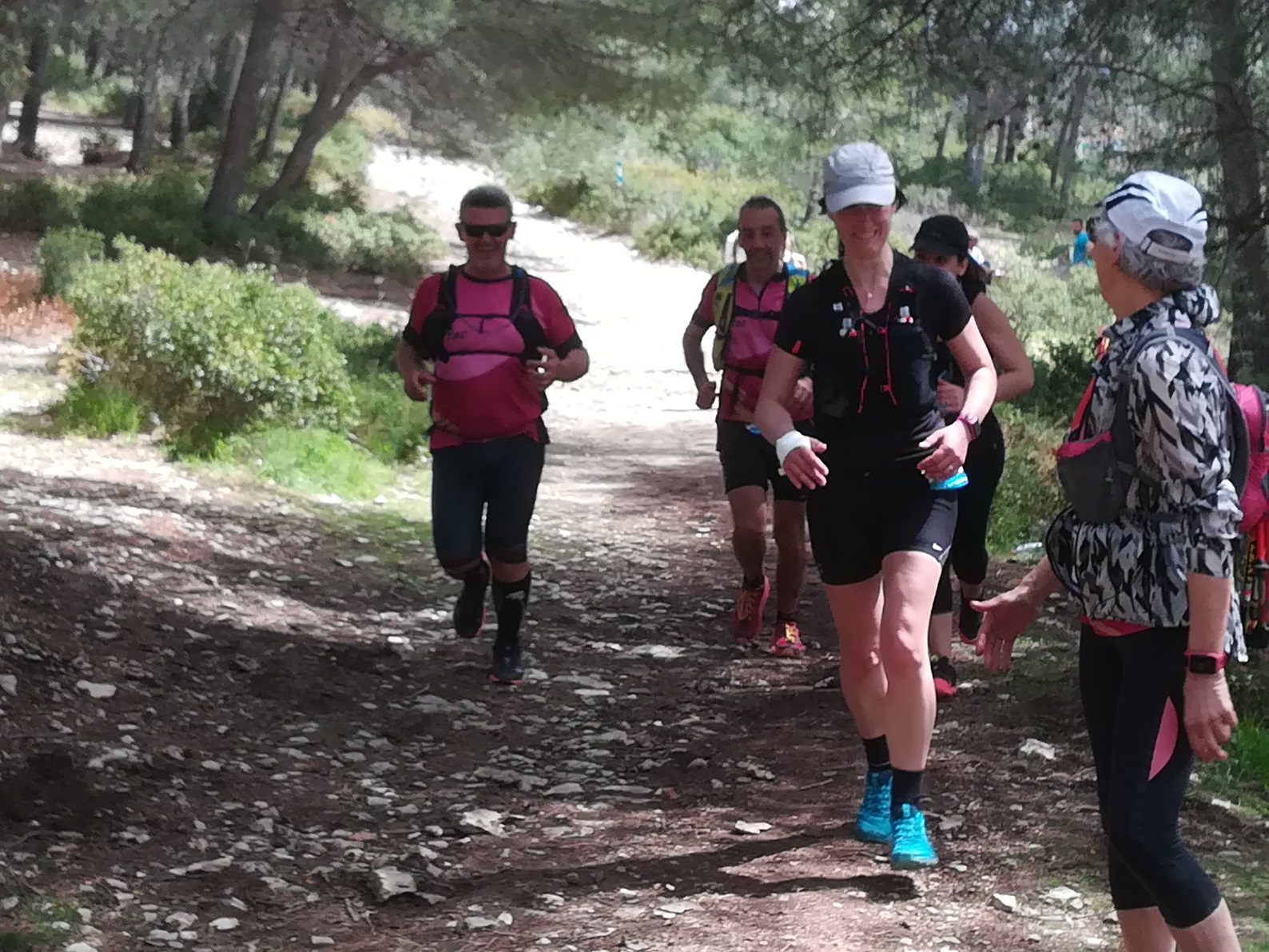 36-Yesss, notre quatuor en or va passer la ligne d'arrivée