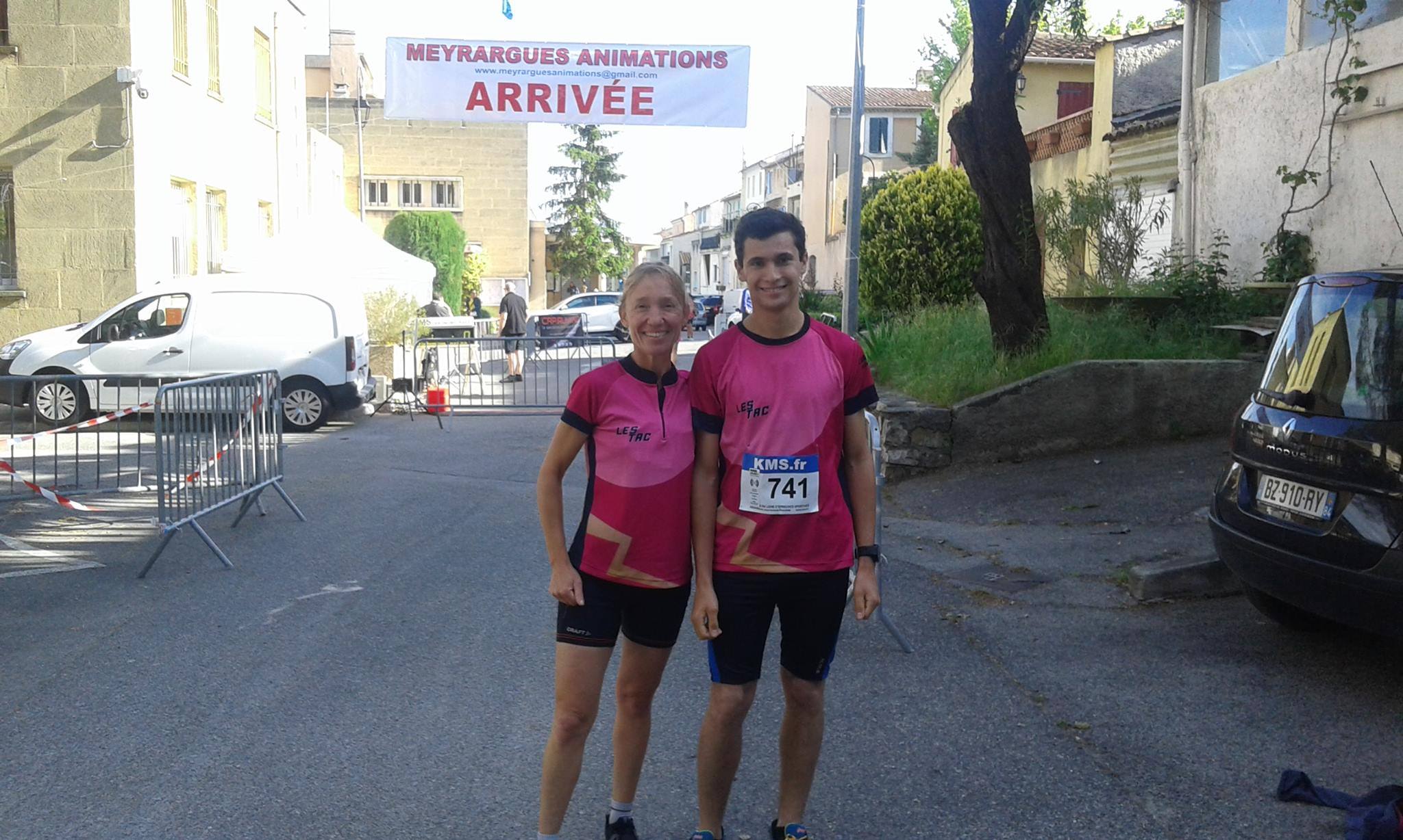 1-Agnès et Camille avant le départ