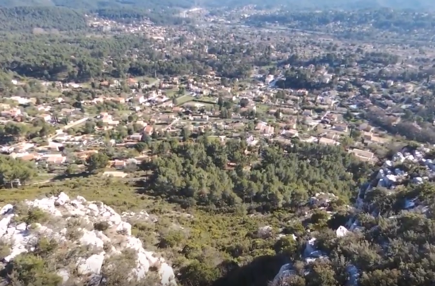 4-Vue sur le village de Belcodène