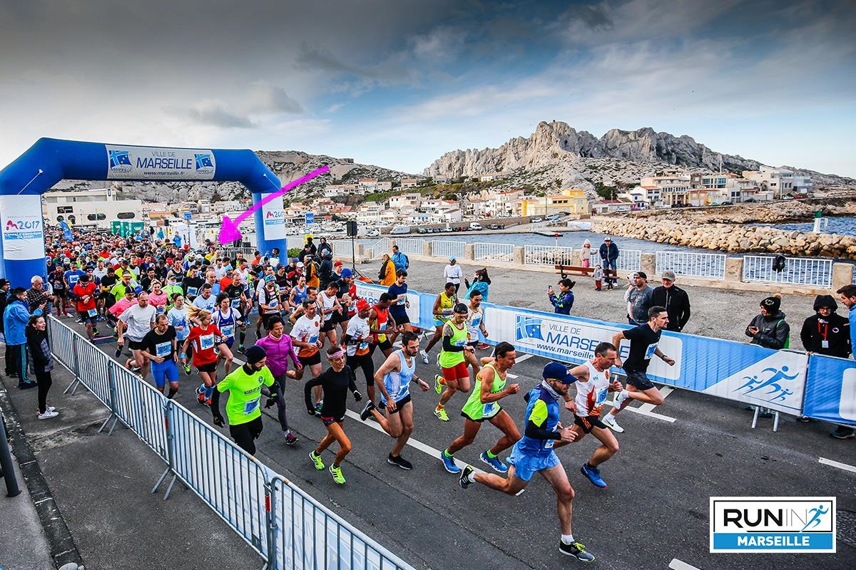 3-Juste après 8h, aux Goudes, le top départ est donné