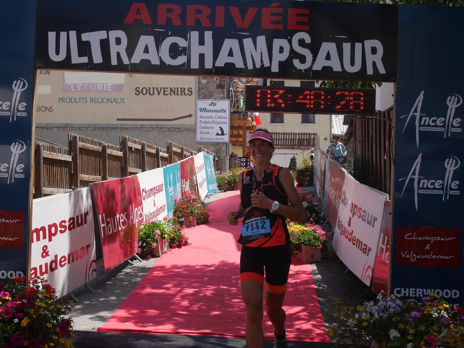 35-L'arrivée de Florence, une championne toujours souriante