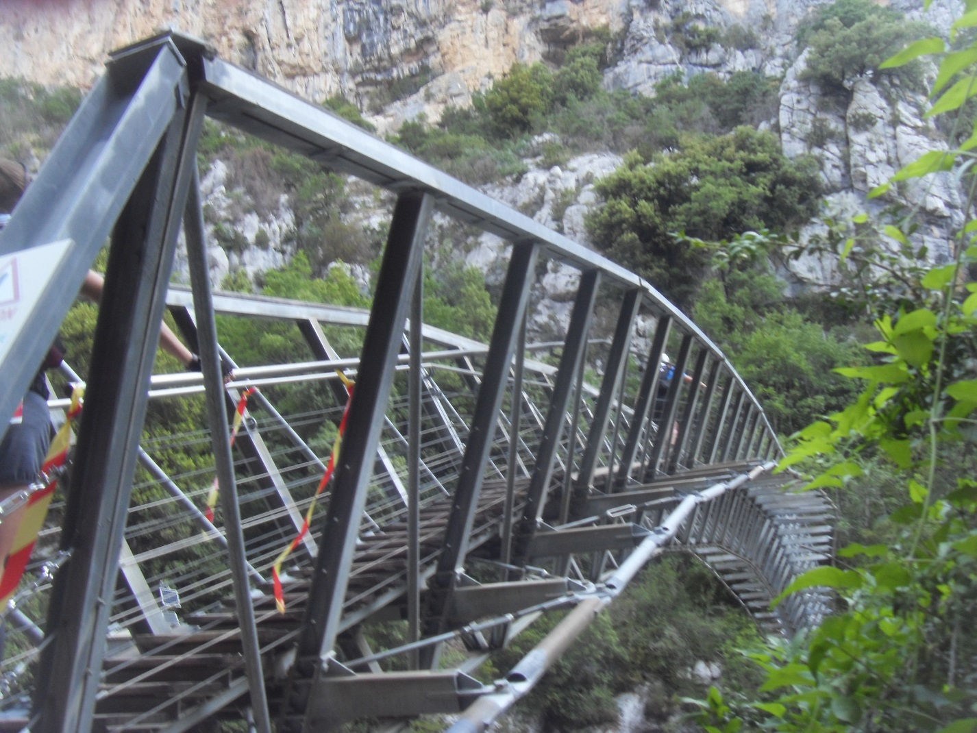 21-Passerelle pour enjamber le Verdon