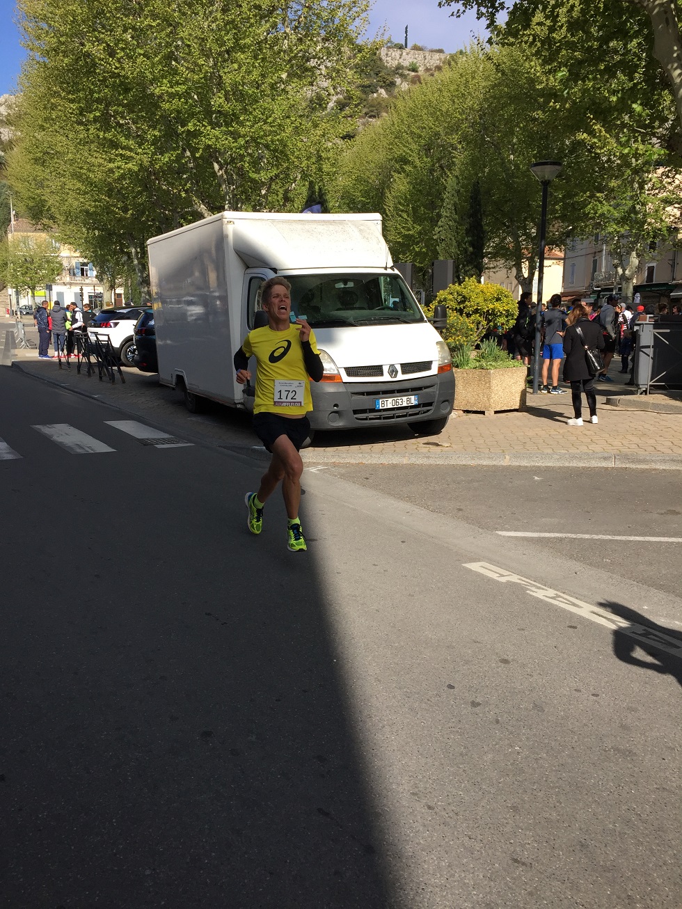 20-Sprint final pour Stef qui s'arrache pour améliorer son record perso