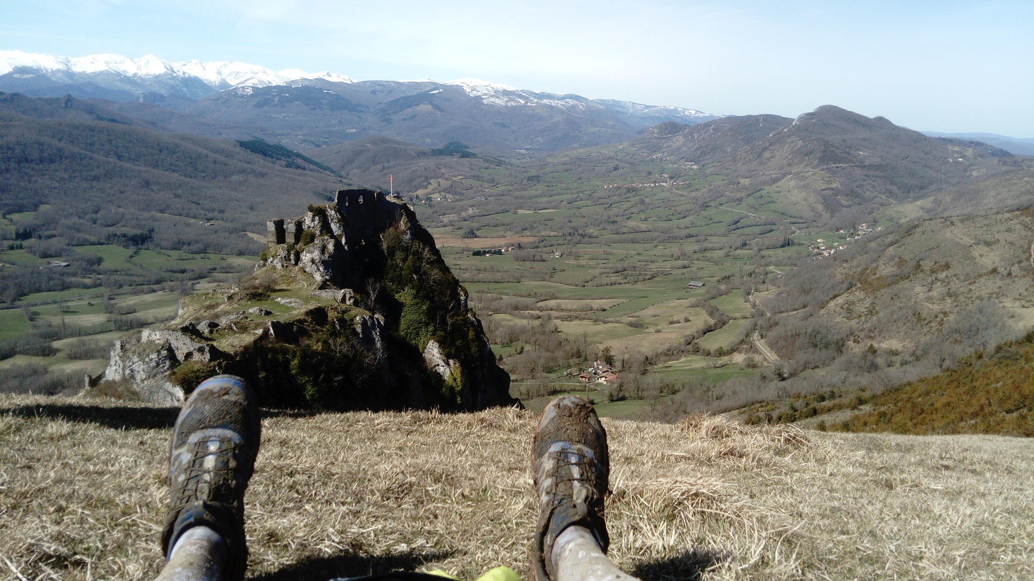 46-Superbe photo-souvenir de là-haut