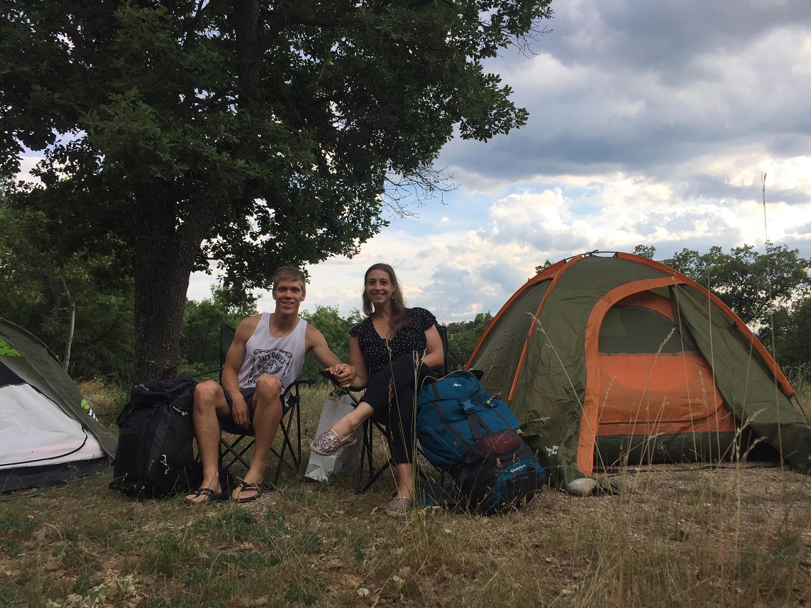 3-Notre camp de base pour quelques heures