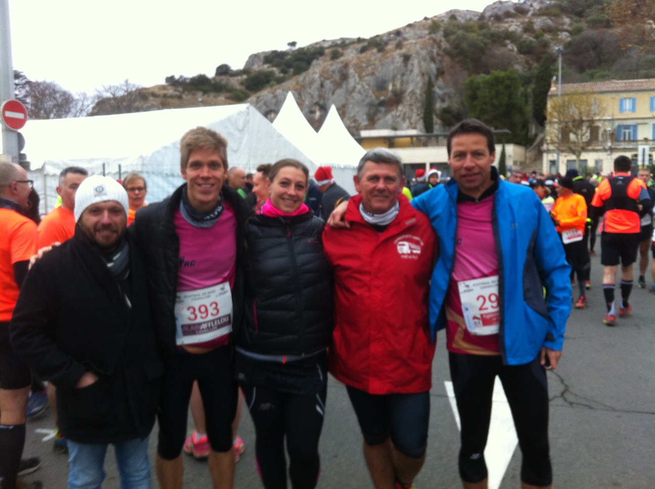 2-Cédric est venu en mode supporter (merci!), malgré le froid